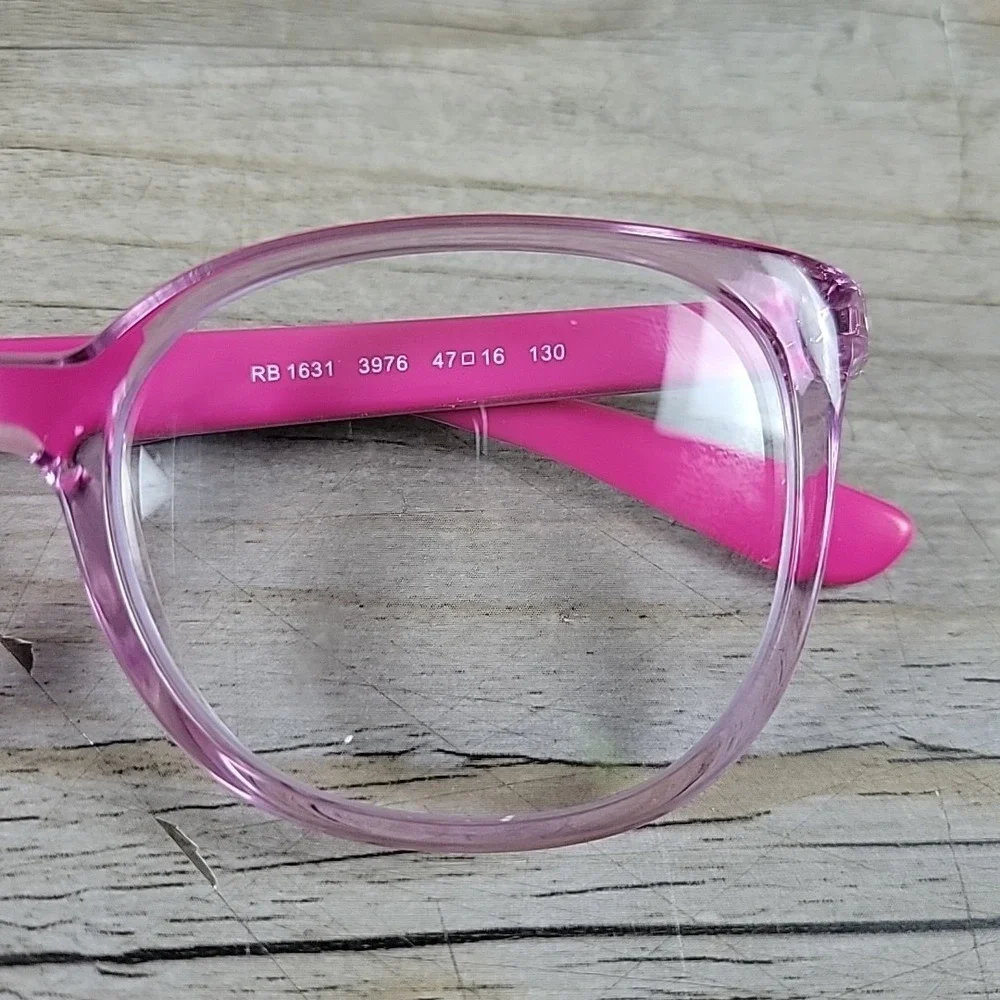 Ray-Ban‎ Junior RB 1631 3976 Eyeglasses Frames Only 47-16 130mm Transparent Pink